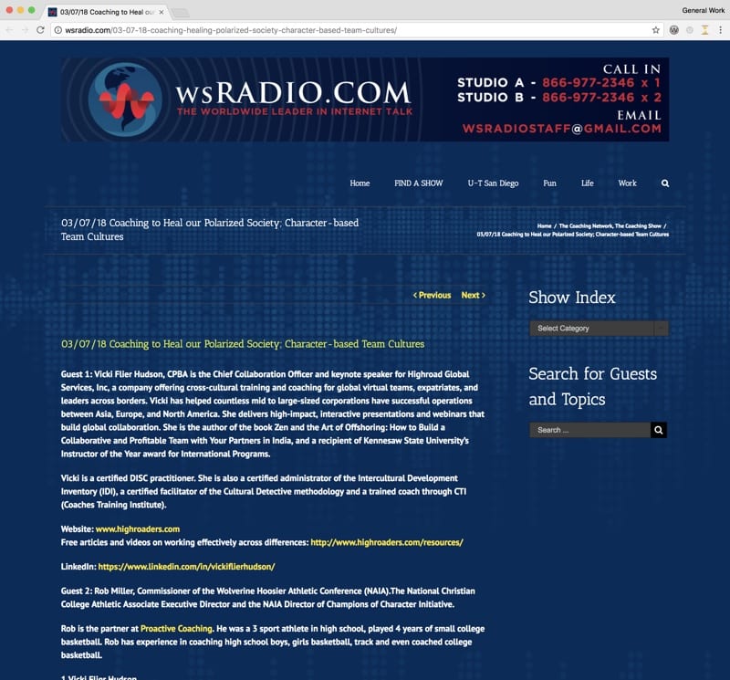 WS Radio