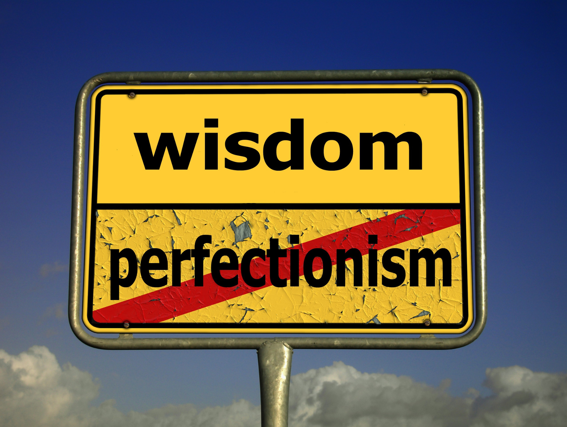 The Trap of Perfection